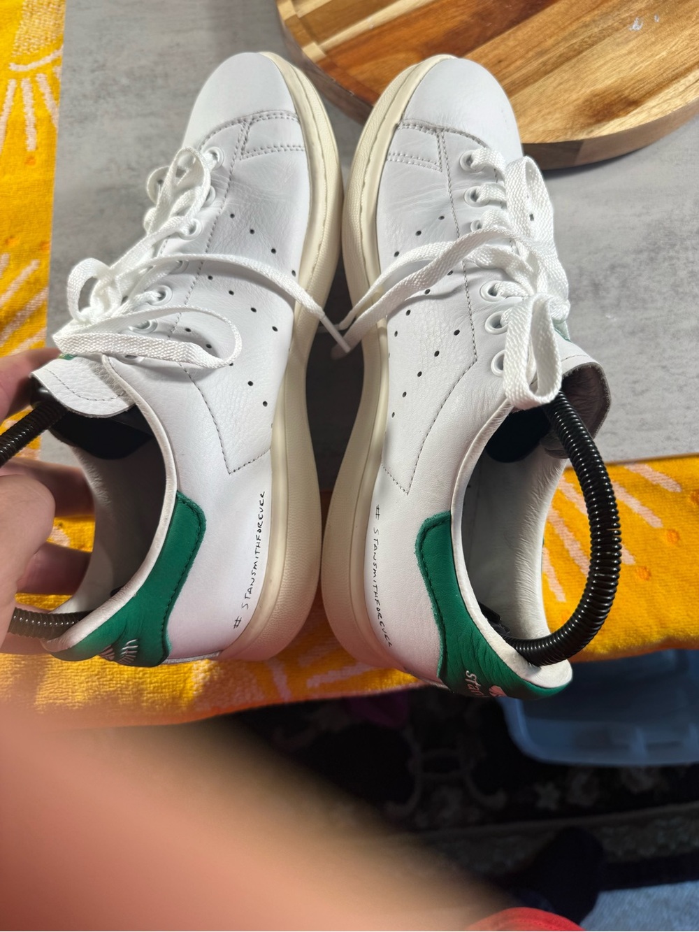 Size 8 rare  Adidas Stan Smith Forever - Picture 5 of 6